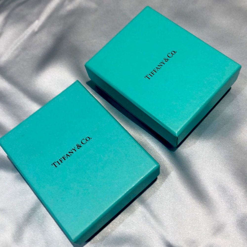 Two Authentic Tiffany boxes